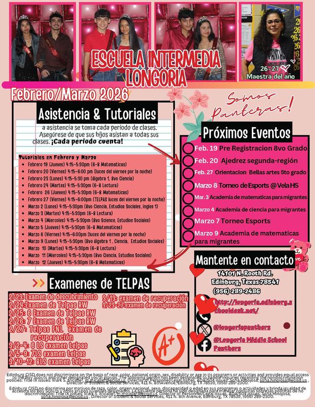 February 2026 LMS Newsletter(Spanish)