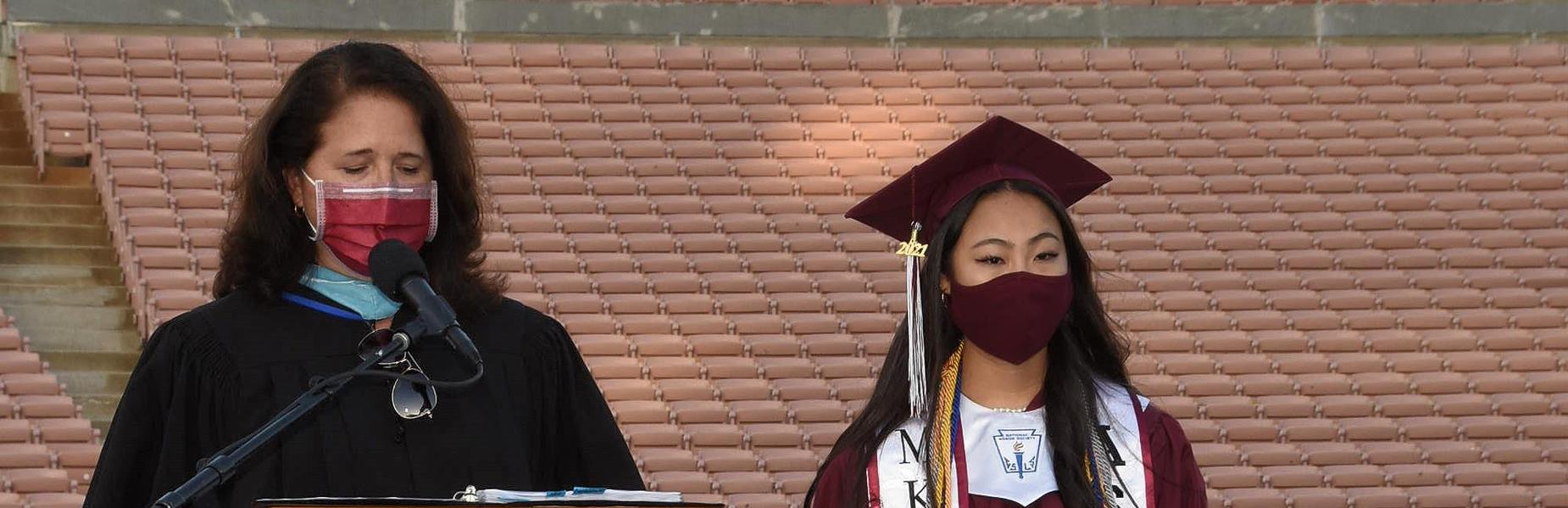 MKHS 2021 Graduate and Principal Jeannie Gutierrez