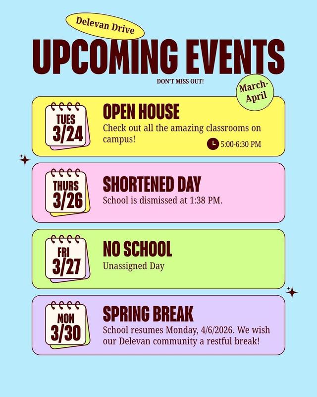 Upcoming Events! Featured Photo