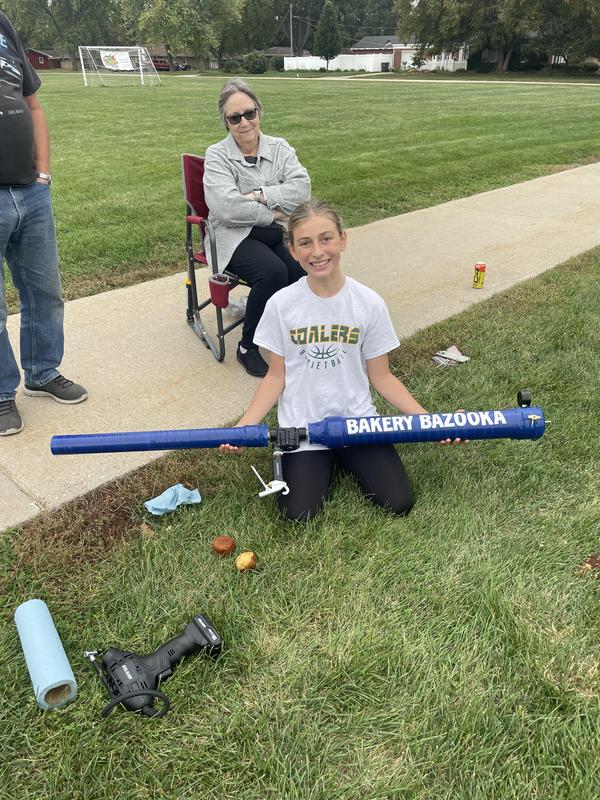 Award winning cupcake launcher