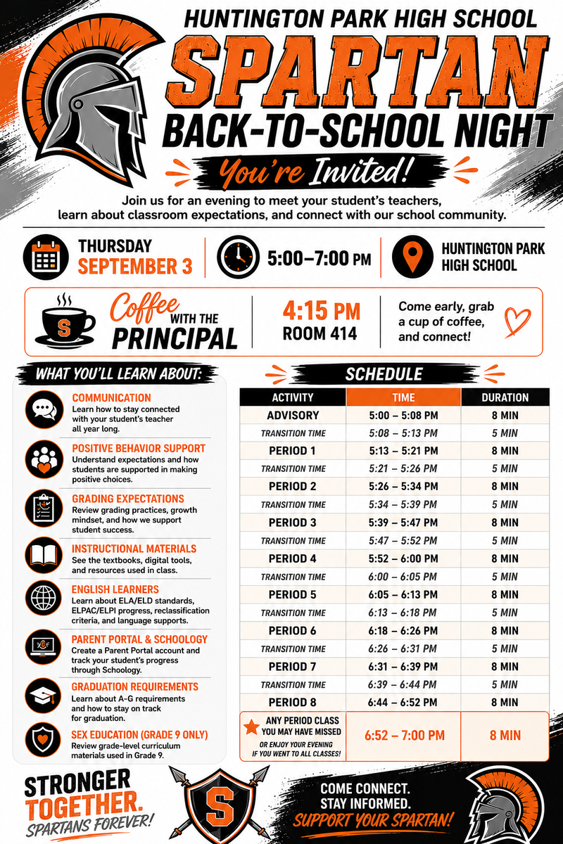 Back to School Night