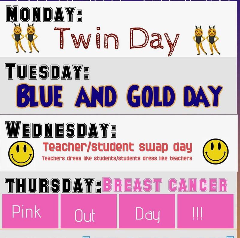 Welcome Back Stars Kick Off Dress Up week!!