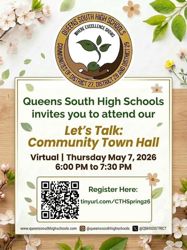 Queens South High School Town Hall