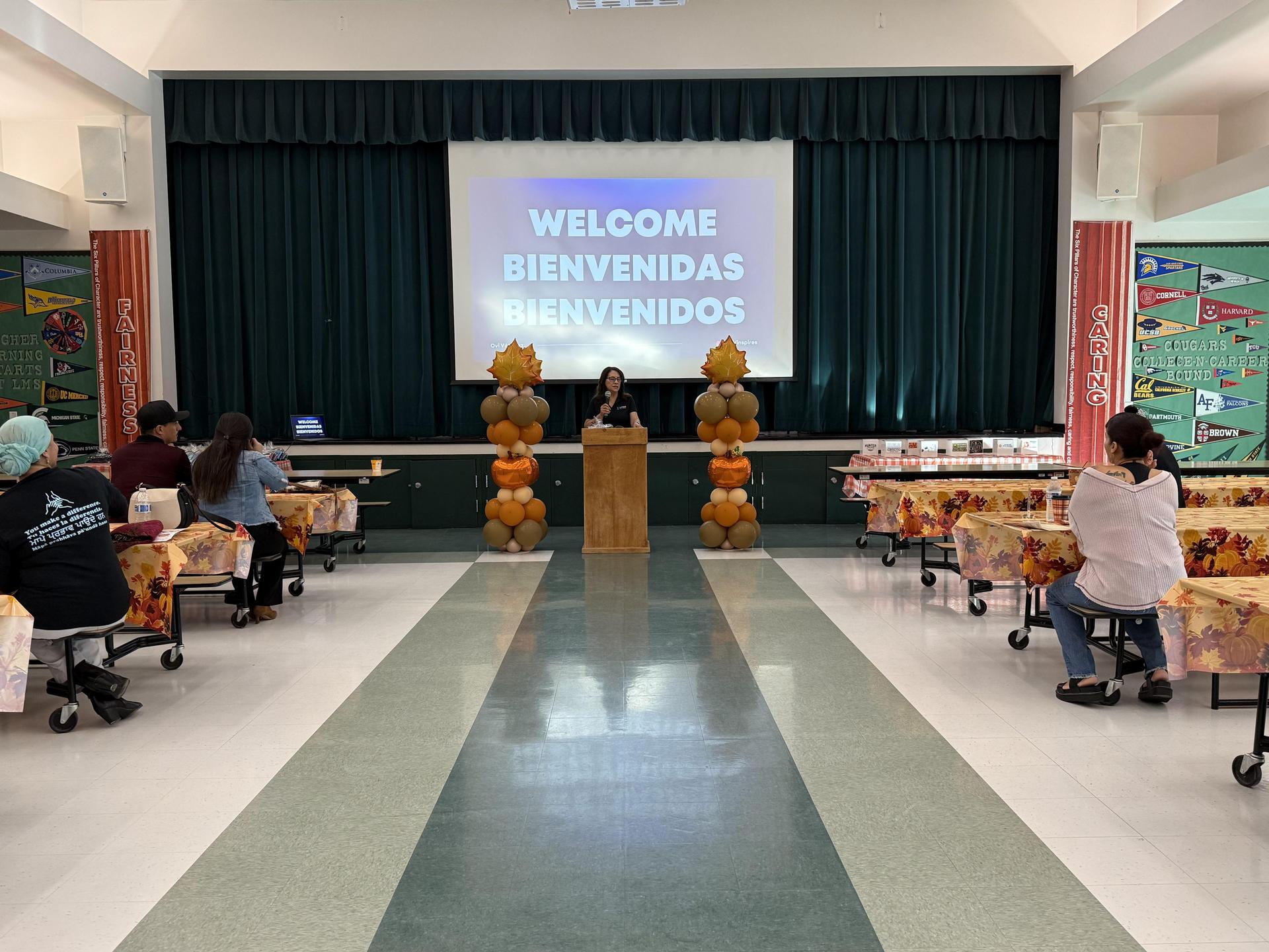 Welcome MTP on podium