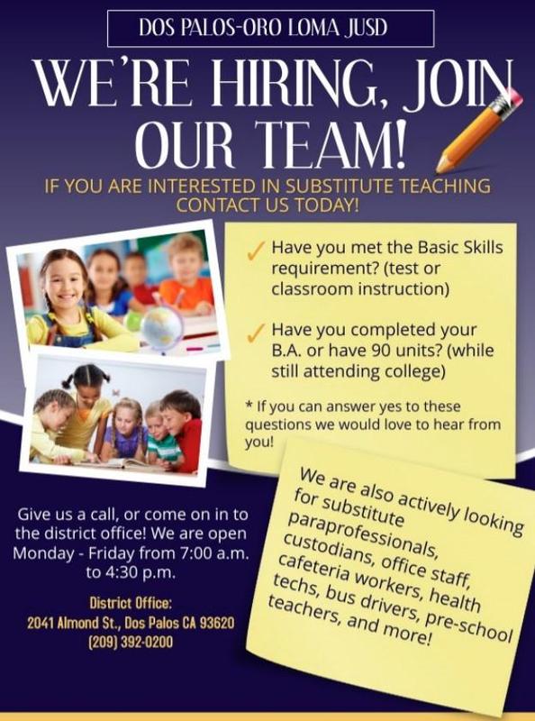 Dos Palos Oro Loma Joint Unified School District