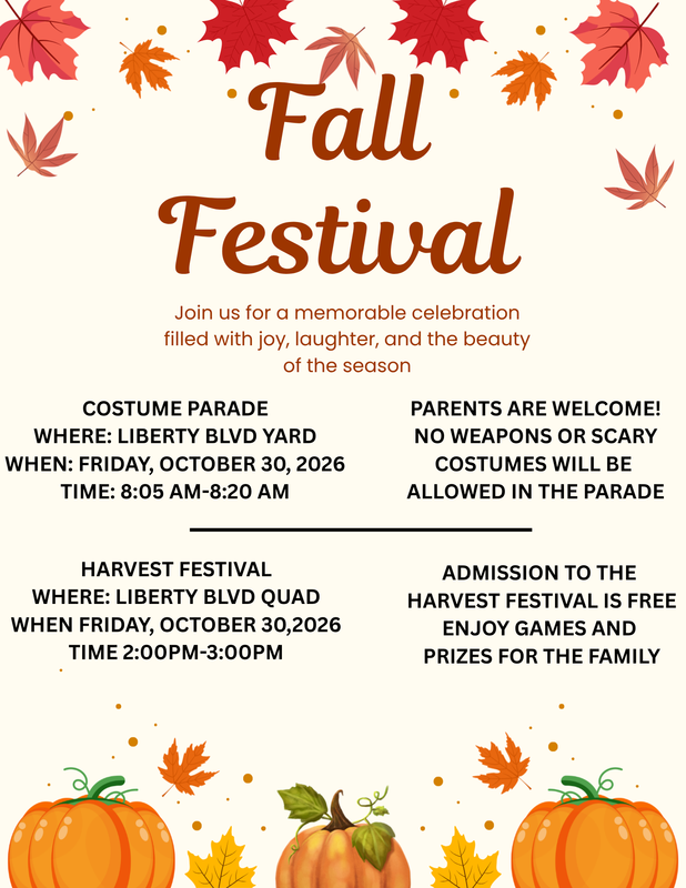 Fall Festival October 30