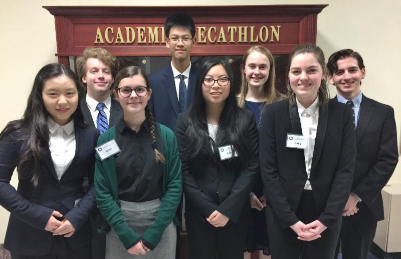 Academic Decathlon team aces regional meet, heads to state in March