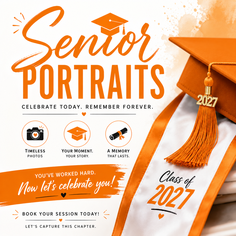 Senior 2027 - Make your appointments TODAY! Featured Photo