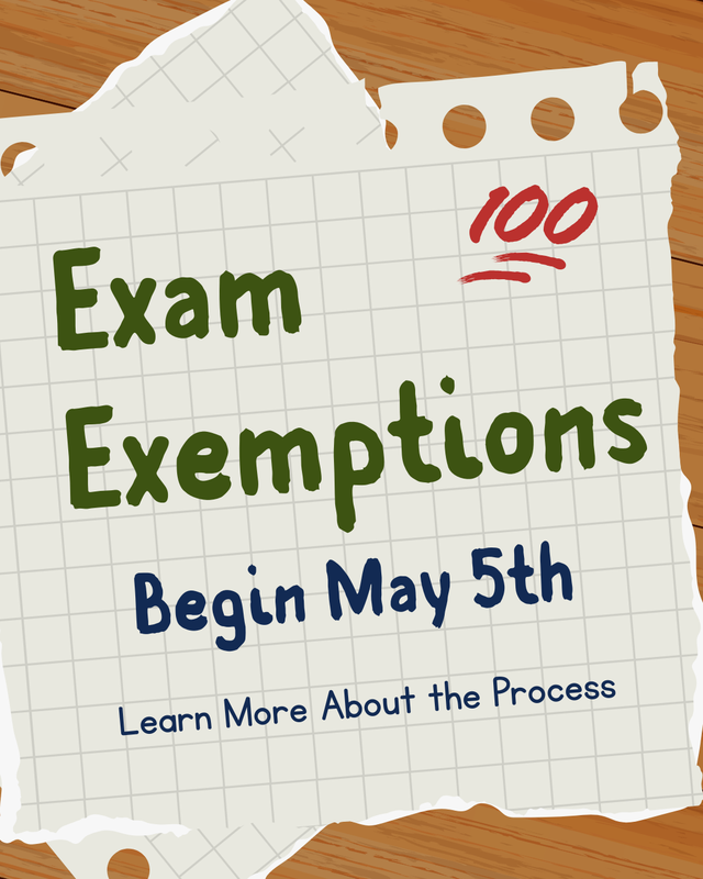 Exam Exemptions