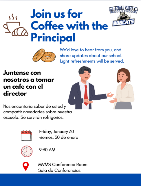 Coffee with the Principal flyer