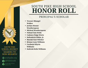 SPSD SPHS T1 HONOR ROLL
