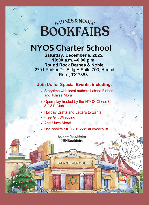 NYOS 2nd Annual Holiday Bookfair at Barnes & Noble Featured Photo