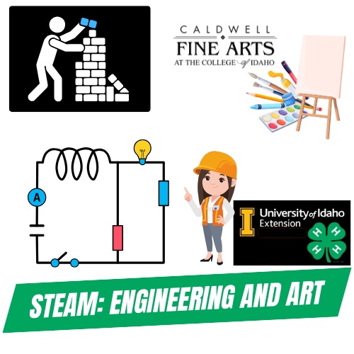 4-H STEAM and Art Icon
