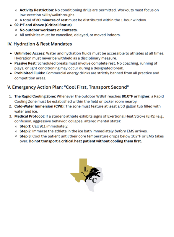 Policy changes from the UIL.