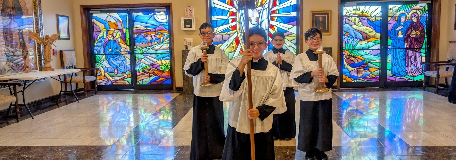 Serving at God's Altar