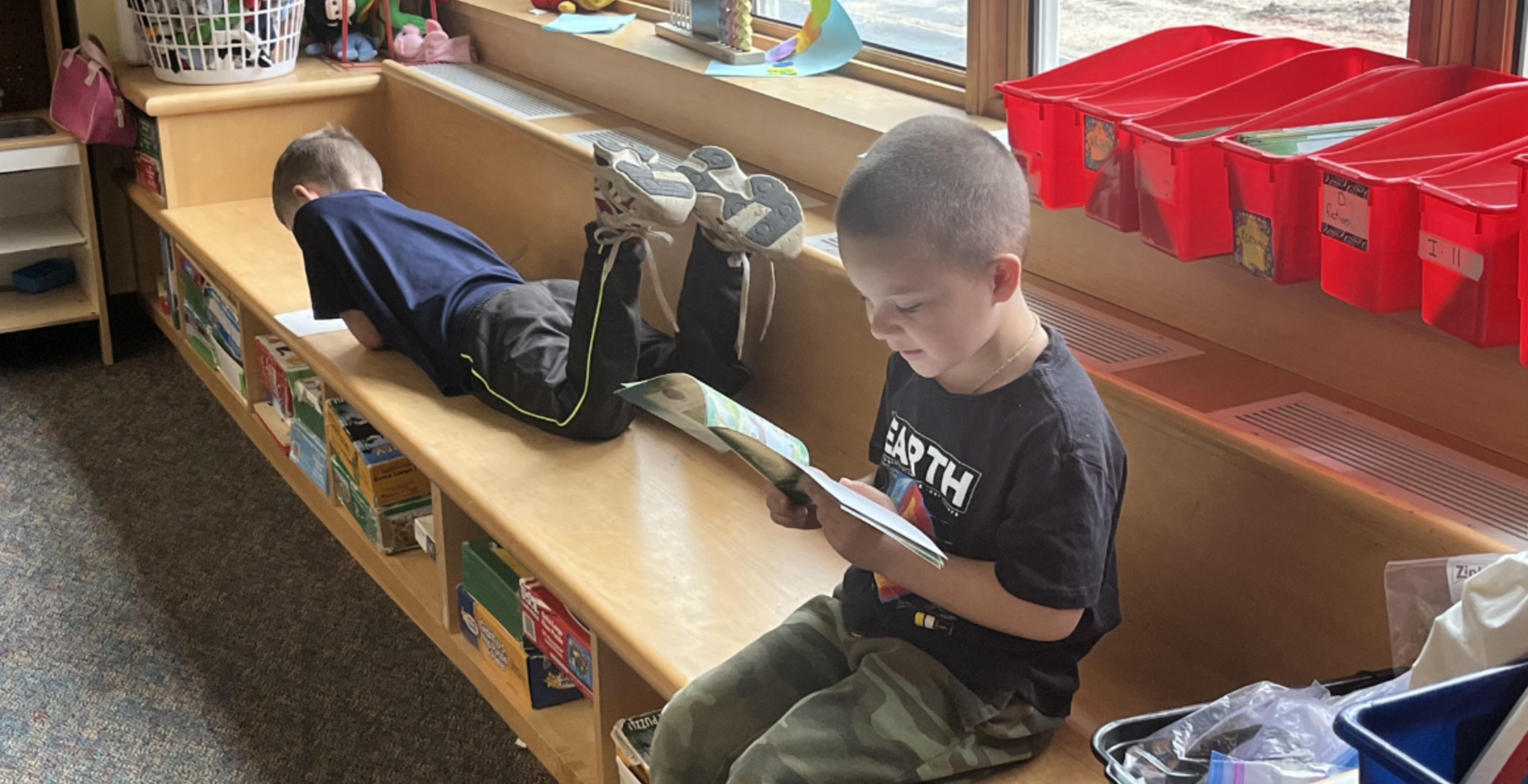 Kinders read