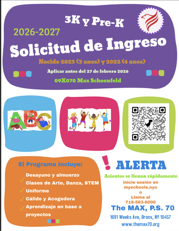 Ya están abiertas las solicitudes para Pre-K Flyer