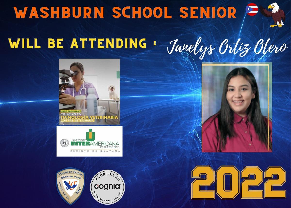 Washburn School Class of 2022 Achieved Acceptances with Millions of