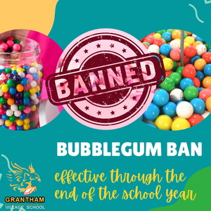 No more gum