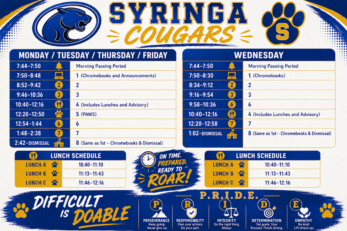 Bell Schedule