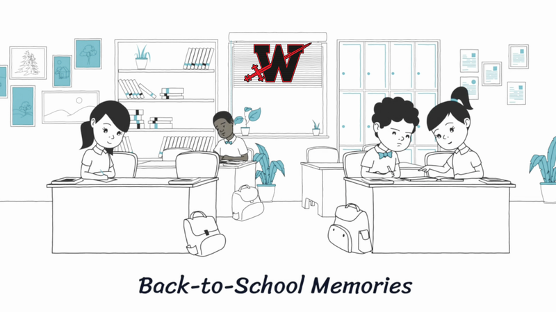 West Lauderdale Administrators: Back-to-School Memories Graphic