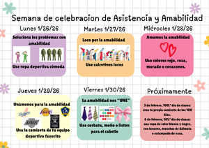 Asistencia y amabilidad