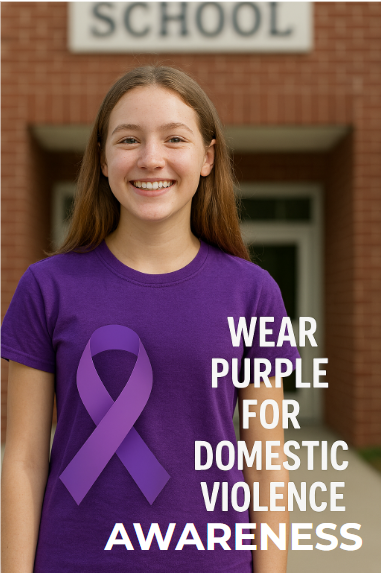 Wear Purple for Domestic Violence Awareness