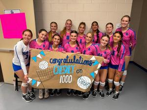 Chesney Jeter Reaches 1000 Assists