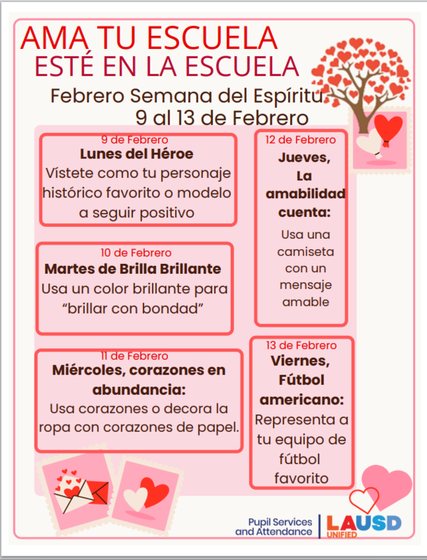 Semana del Espíritu Escolar