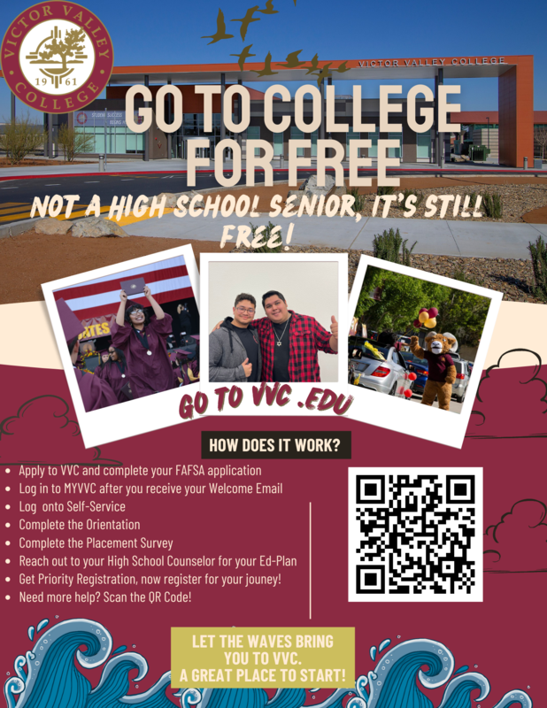 Victor Valley College has some exciting news!
