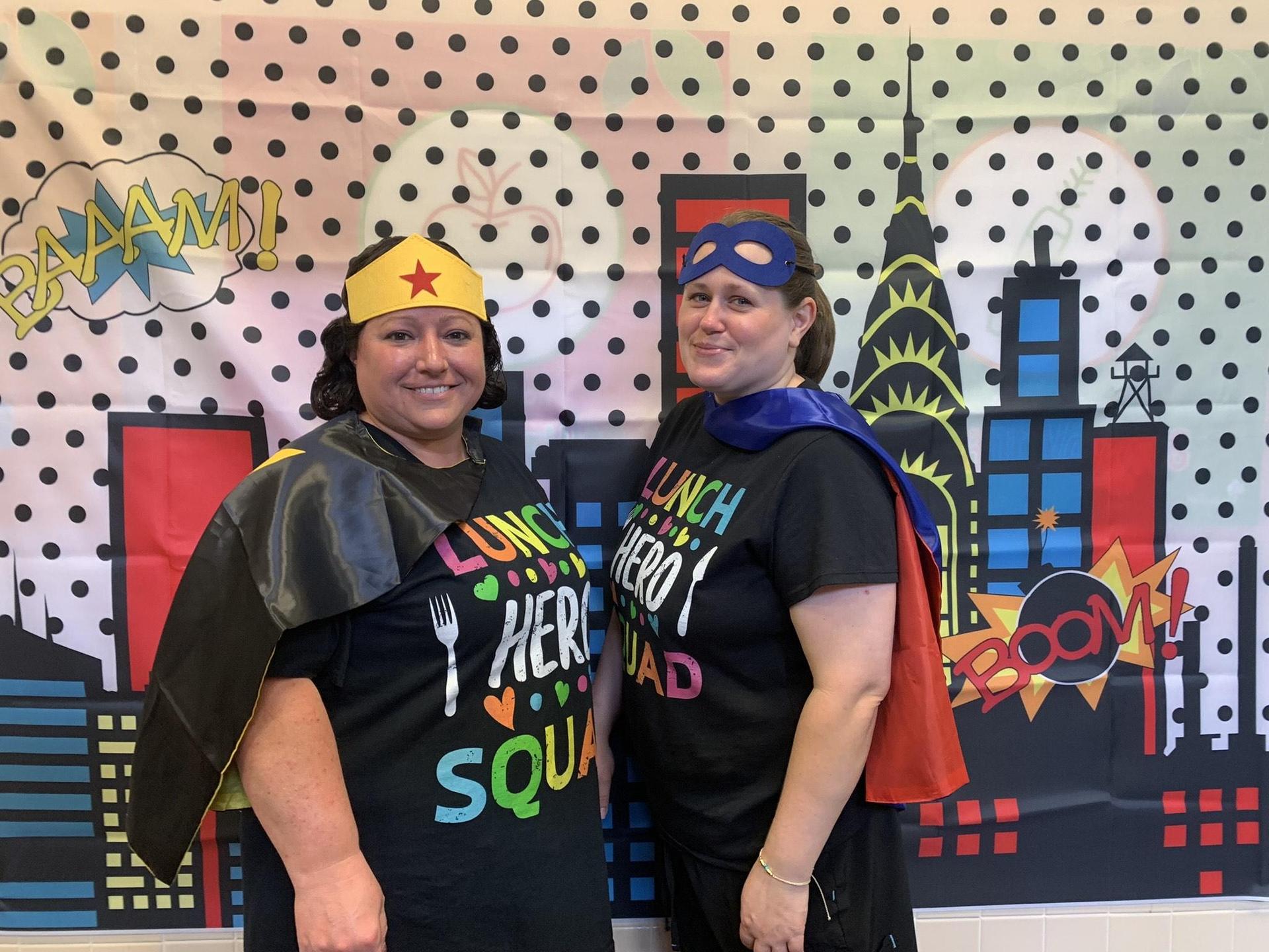 Super Heros for lunch
