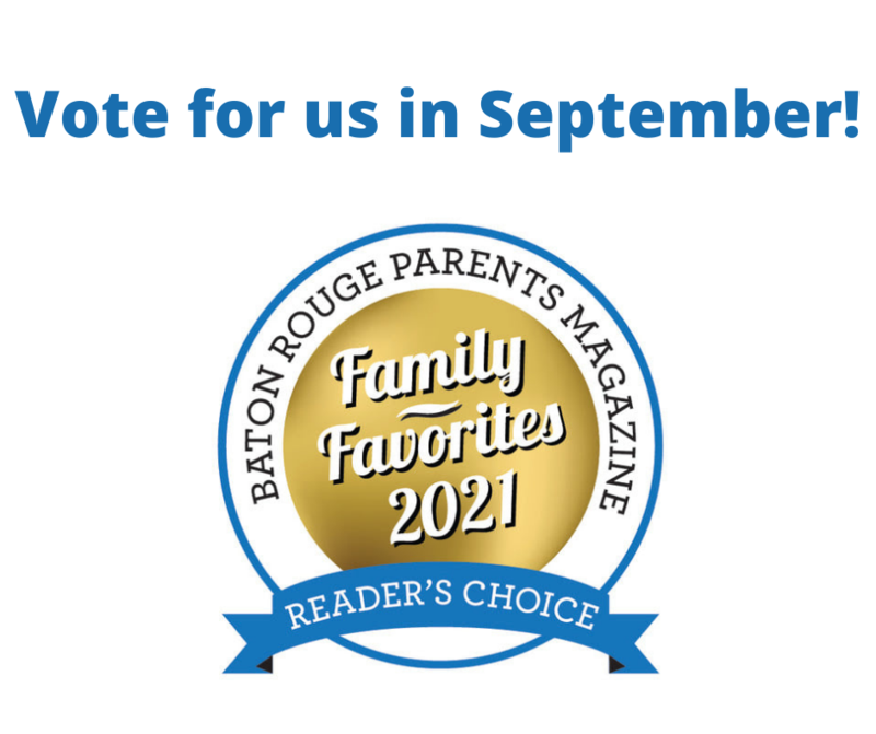 Vote for Trinity Lutheran & Marinea McGehee for Baton Rouge Parents Magazine Family Favorites Featured Photo