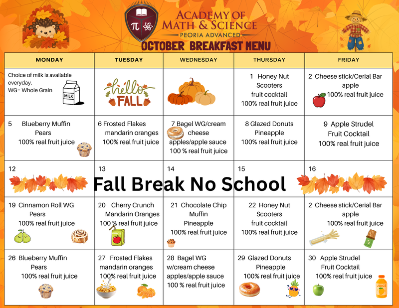 October BF Menu Featured Photo