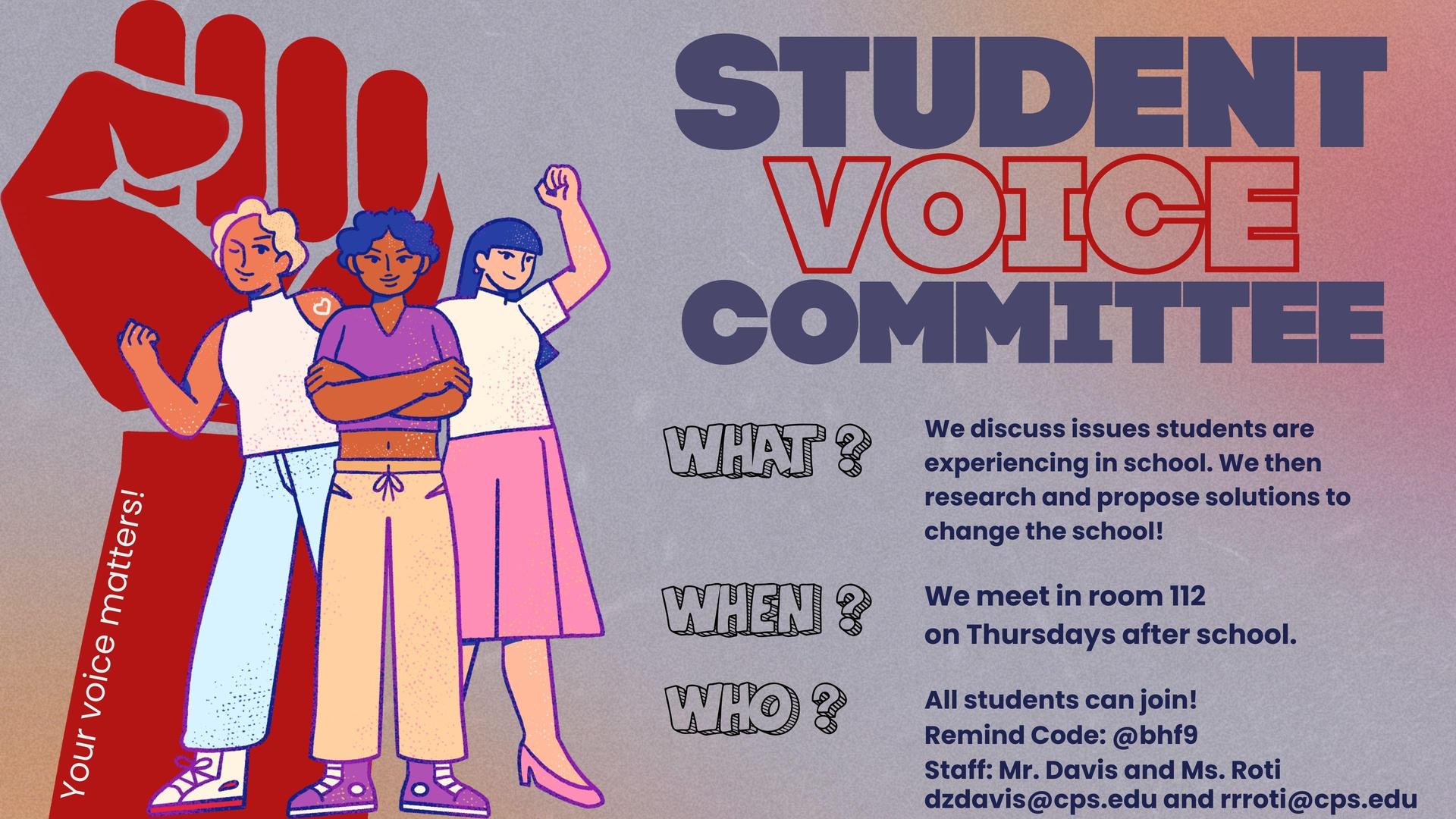 Student Voice Committee