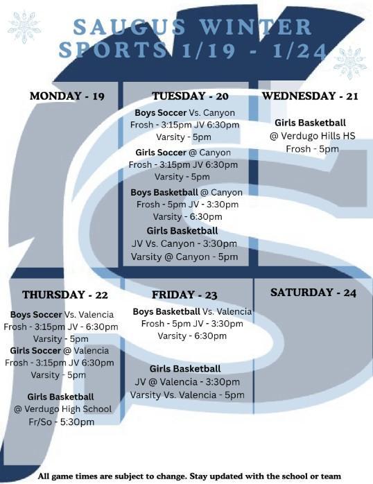 Sports this Week!
