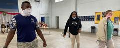 8th grade JROTC visit