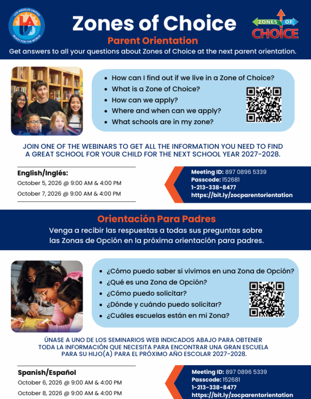 Webinar Parent Orientation