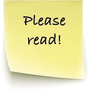Post-it note that reads