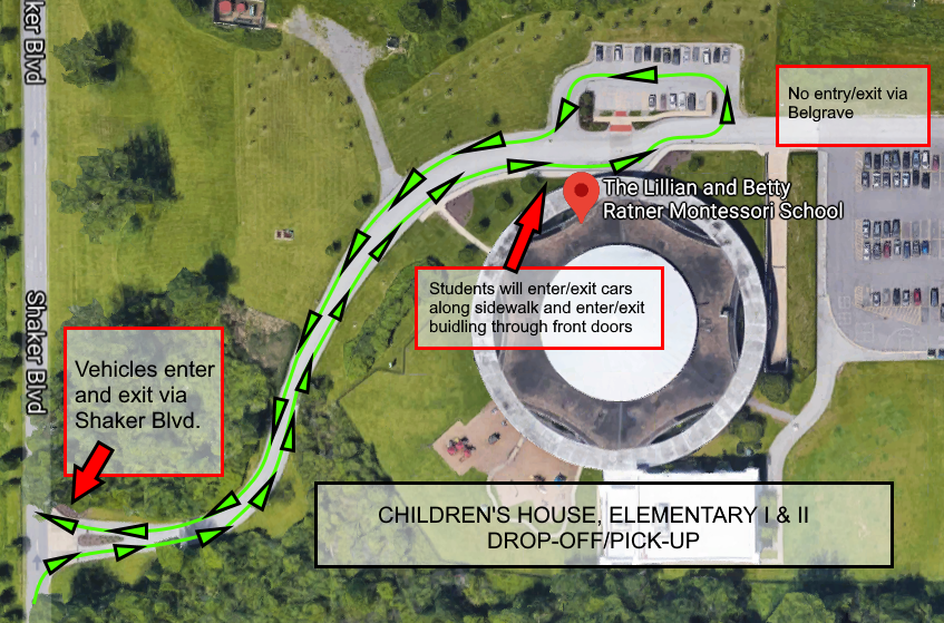 Children's House, EI & EII Arrival-Departure