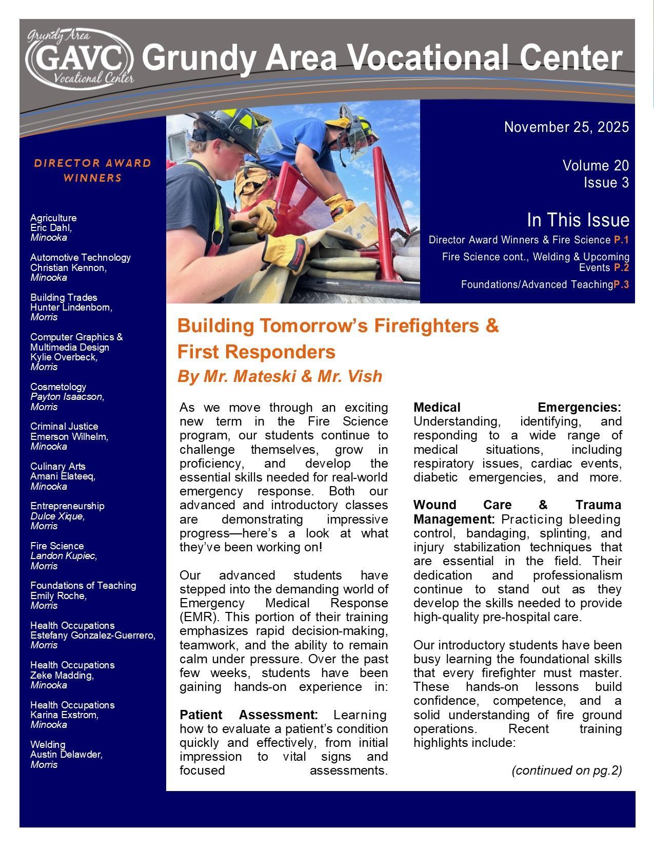 Fire Science Program Highlights