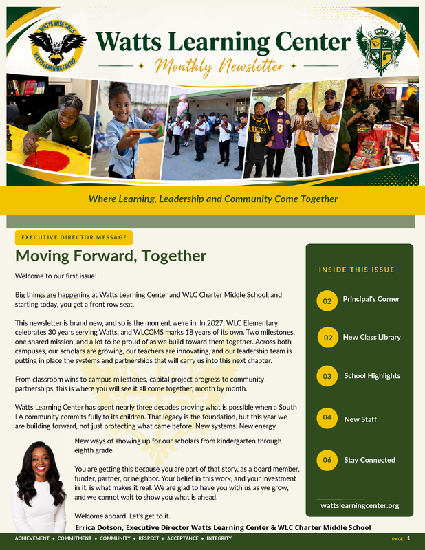 Monthly Newsletter, August Edition-Moving Forward, Together