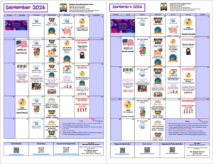 sept calendar clip art