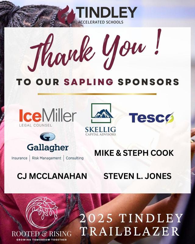 Trailblazer Sapling Sponsors