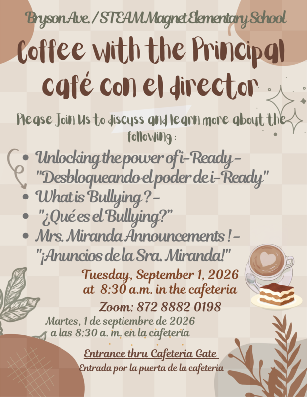 Coffee with the Principal