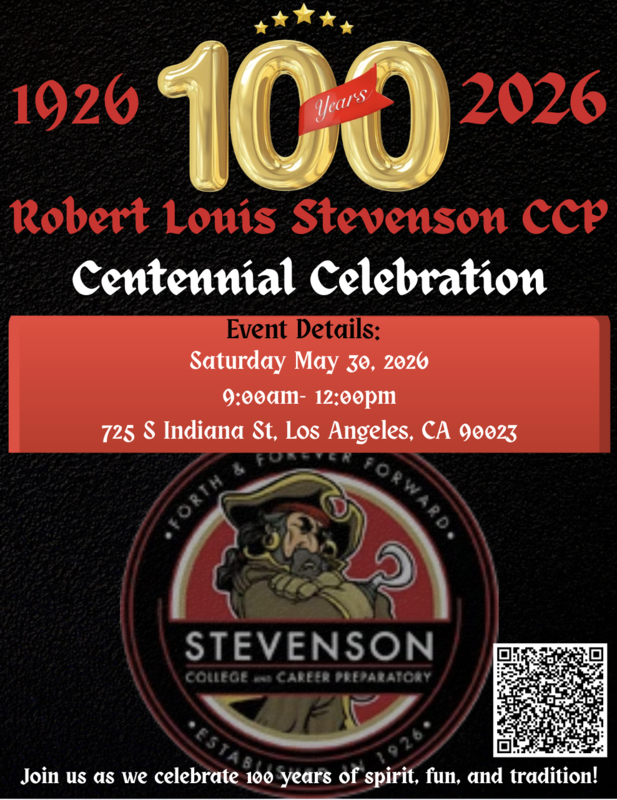 Stevenson Centennial Celebration Flyer