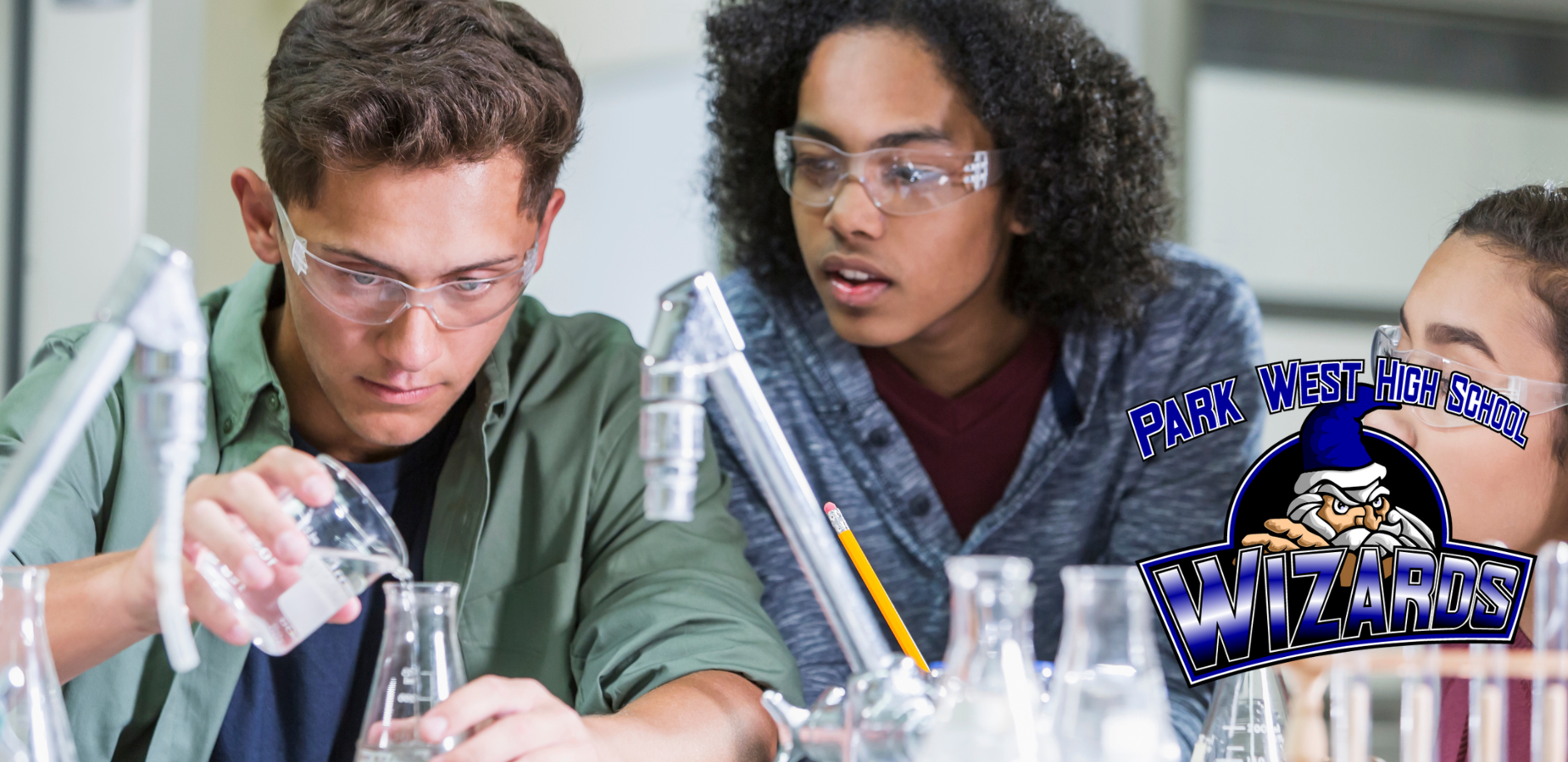 Shuffle homepage banner for Park West HS