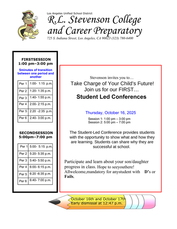 student led conference