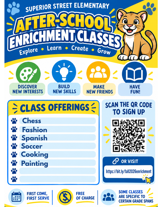 AFterschool Enrichment Classes