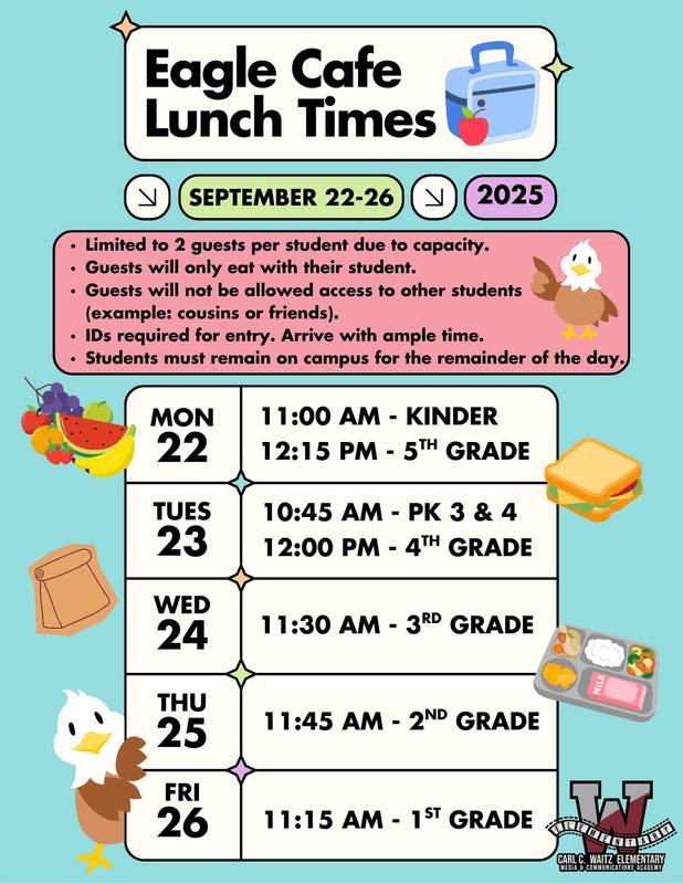 September Eagle Cafe Days