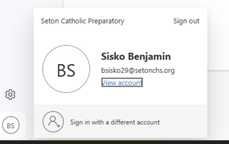 View account